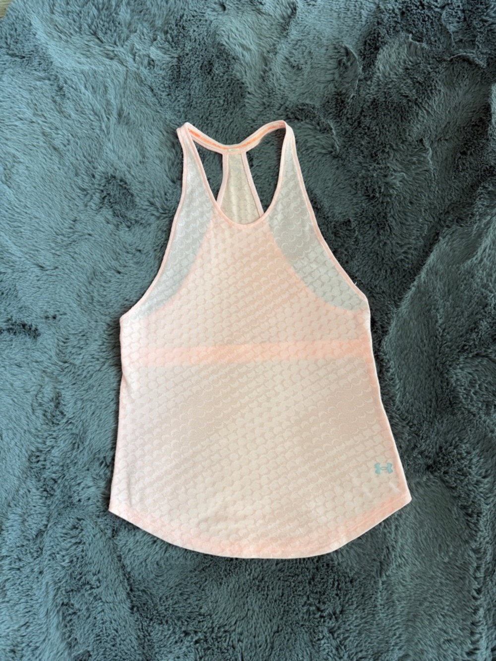 Under Armour Pale Pink Racerback Athletic Tank
